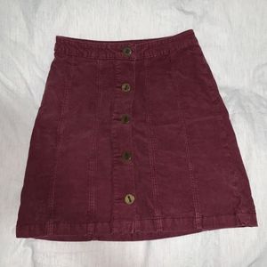Anthropologie Corduroy skirt